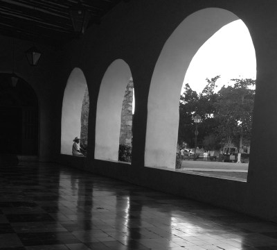 Quiet contemplation in Valladolid