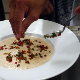 Hacienda San Jose Pachul's Banana Gazpacho