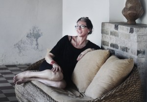 Laureen Vonnegut, at home in the cookie factory ©Alison Wattie