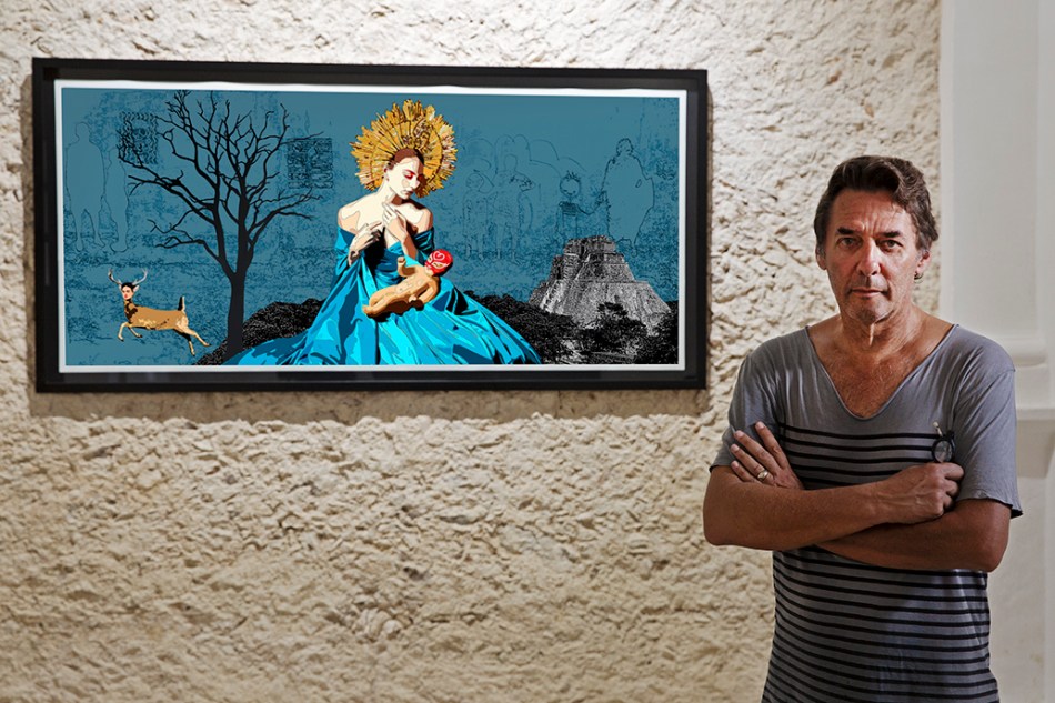 Ric Kokotovich in front of 